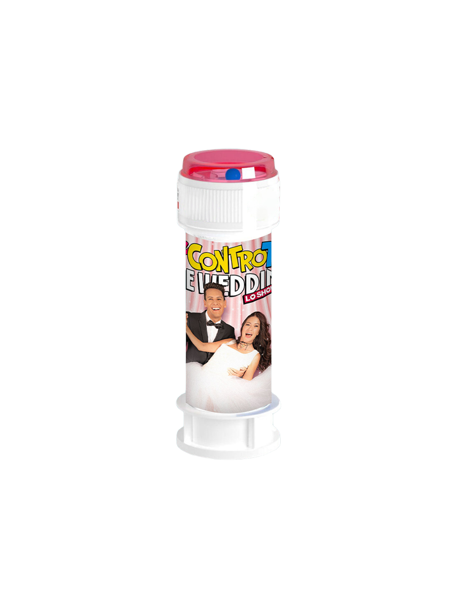 Bolle di sapone "Me contro Te - The Wedding"